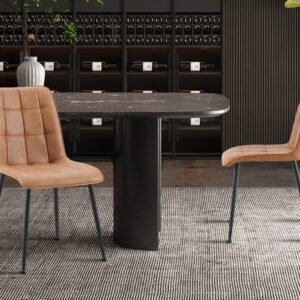 Stoel 'Furas' Vintage PU Cognac