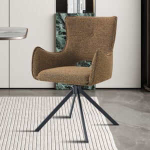 Stoel 'Billy' Draaibaar Stof Ote Harper Rouille