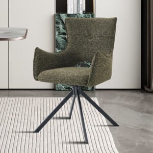 Stoel 'Billy' Draaibaar Stof Ote Harper Vert