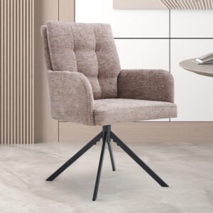 Stoel 'Granada' Draaibaar Stof Davis Bliss - Sand