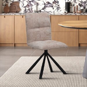 Stoel 'Jack' Draaibaar Stof Zand