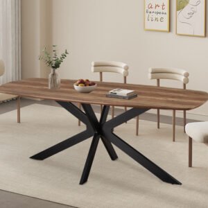 Tafel 'Aziz' 200 cm Deens Ovaal Decor Mango