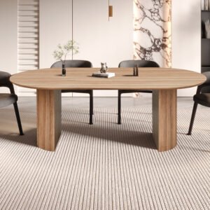 Tafel 'Lagos' 220 cm Ovaal Decor Oude eik